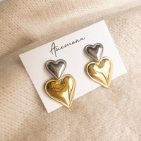 ROBBIE HEART EARRINGS