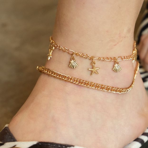 SEA SHELL ANKLET